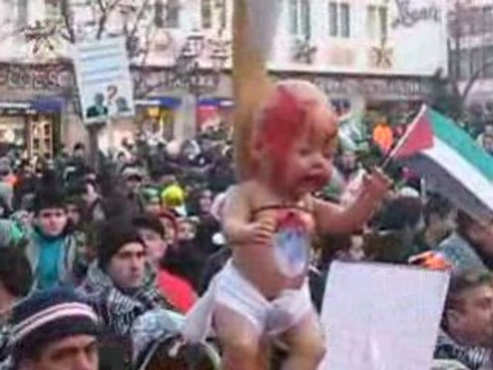 Demonstration in nürnberg