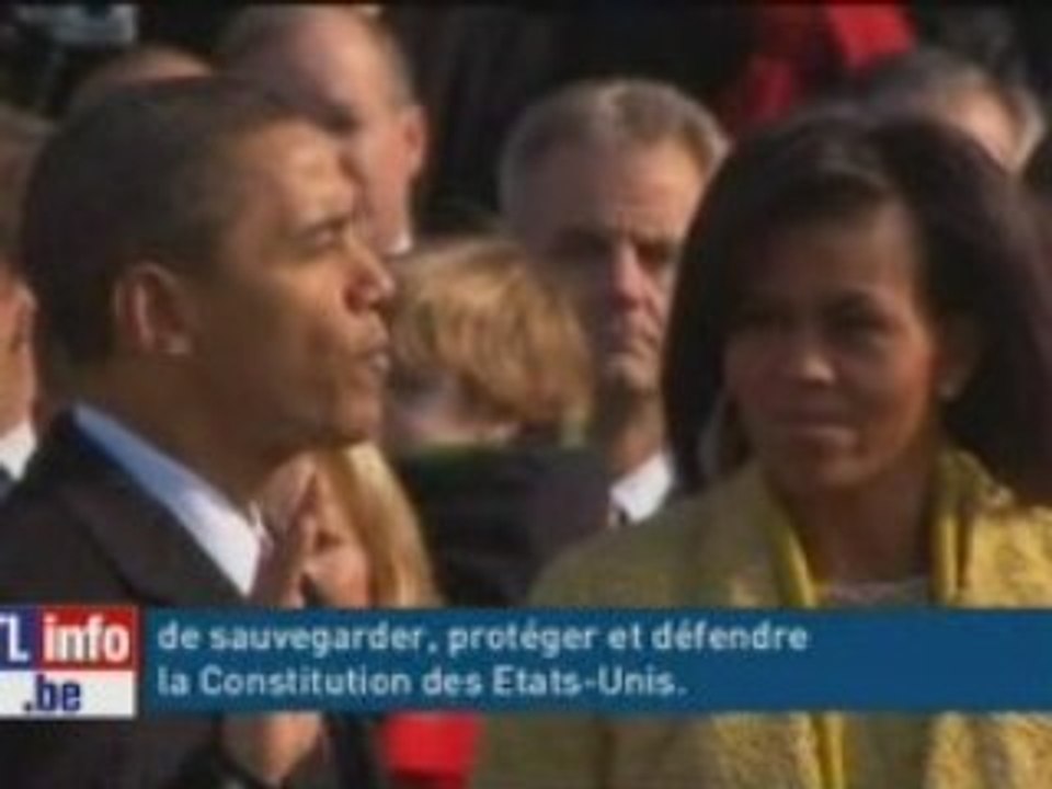 Serment de Barack Hussein OBAMA