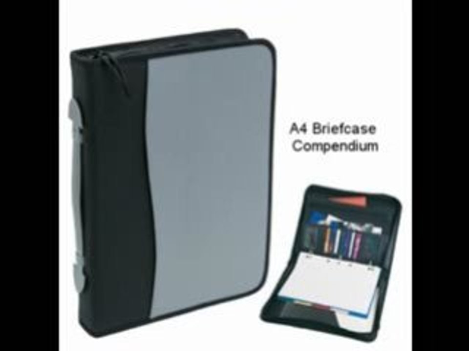 Leather Presentation Folder