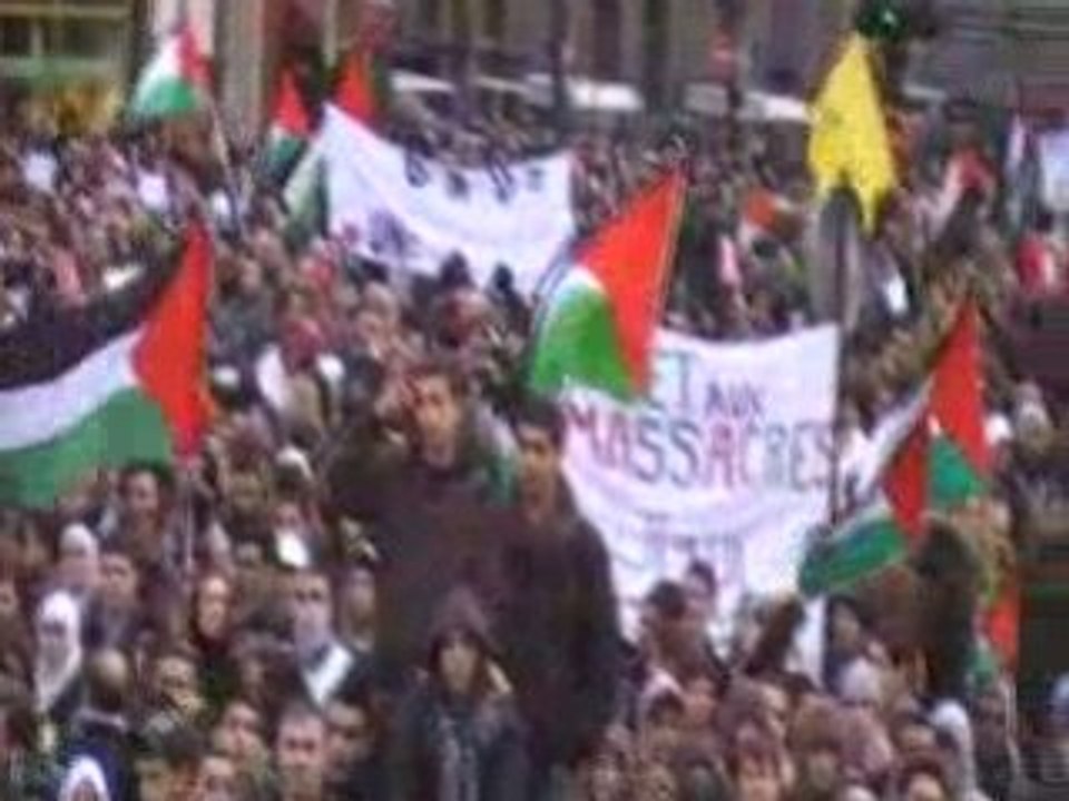 Grande Manifestation de soutien à Gaza 17/01/09 p20