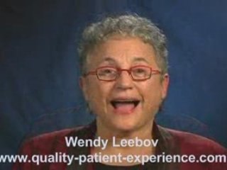 Wendy Leebov--On Healthcare Customer Service