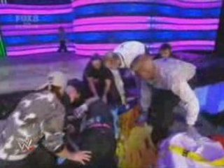 Jeff Hardy accident à Smackdown du 16 01 09
