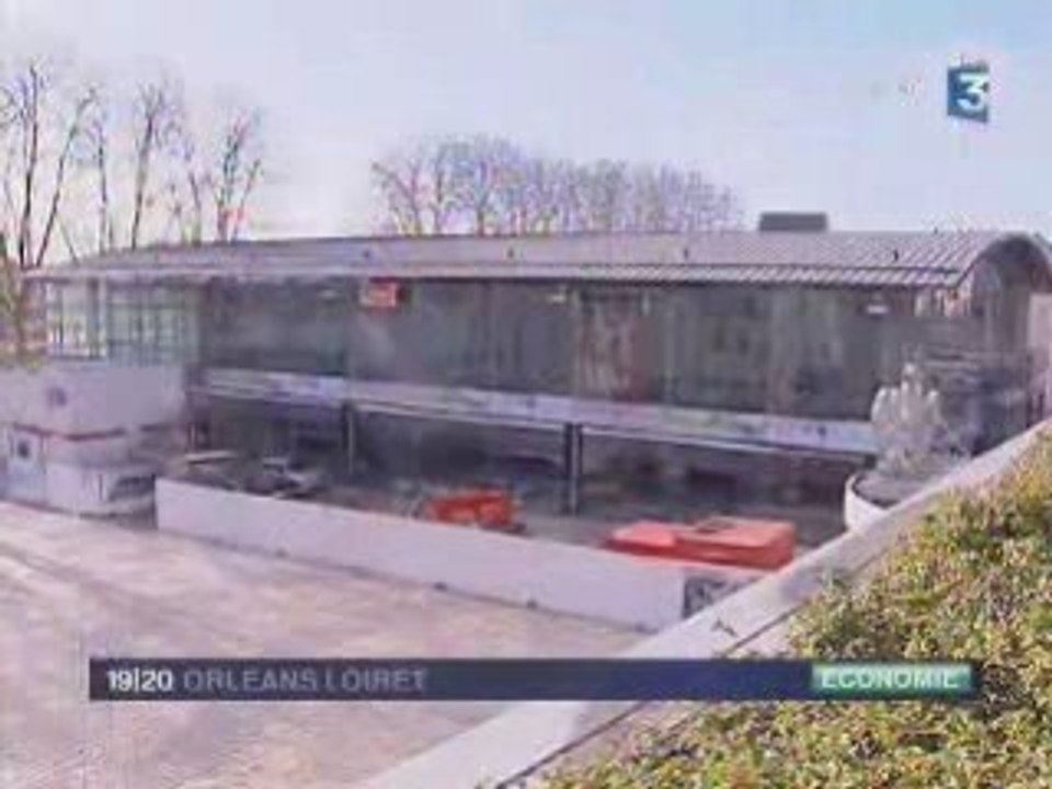 Orléans, la halle de la charpentrie