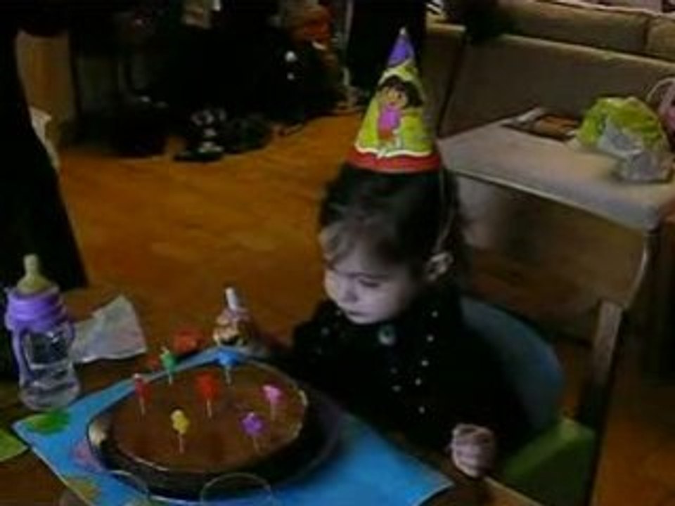 soufflage de bougies