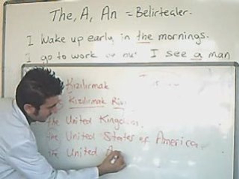 A, An & The - Belirteçler