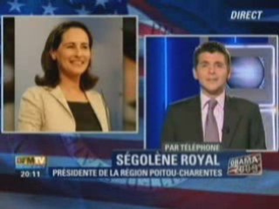 Segolene Royal en direct de Washington [2]