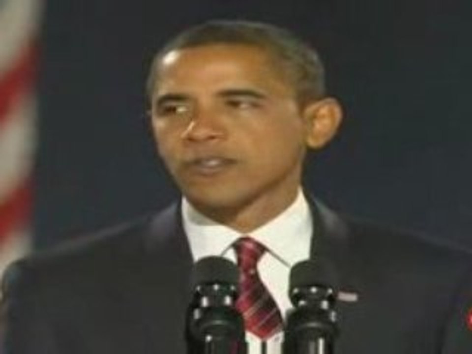 Discours de Chicago d'Obama