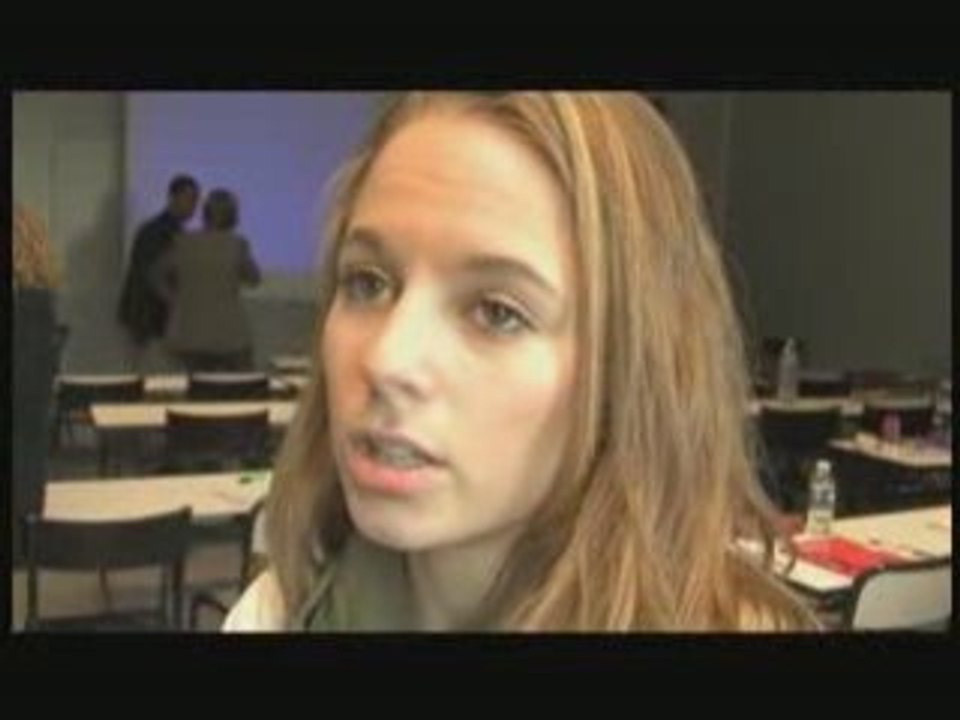 Cergy, les étudiants en finance face à la crise