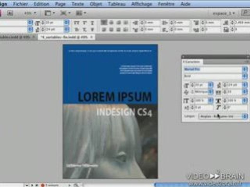 Adobe InDesign CS4 : Les variables de texte