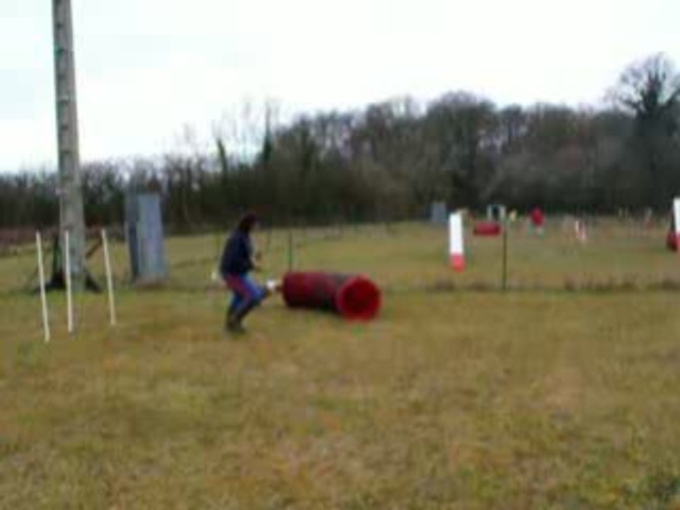 Bag slalom et obstacles