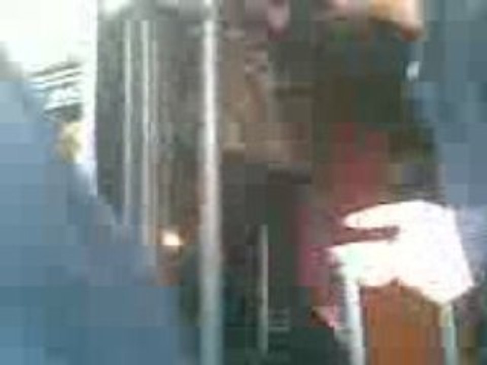 Sortie du bus