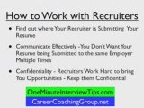 Atlanta Jobs, How to work with a Recruiter Recruiting Agency