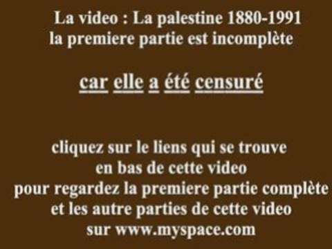 la palestine 1880-1991 2/7