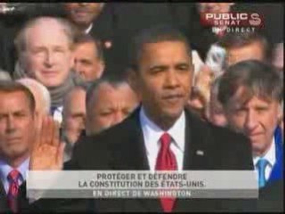 Investiture Barack Obama le 44e président des Etats-Unis