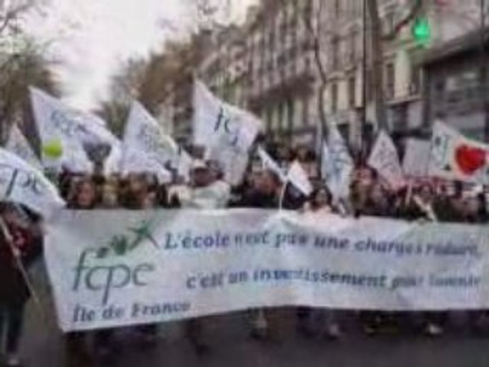 FCPE  manifestation 17 01 2009