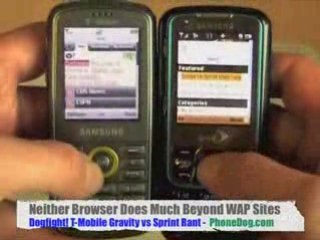 Dogfight! Samsung Gravity vs Samsung Rant