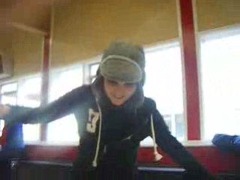 Mallory dancing to Lady Gaga's / Just Dance