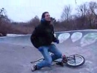 foot jam whip to chute