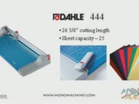 Dahle 444 Premium Rolling Trimmer Paper Cutter - Tour