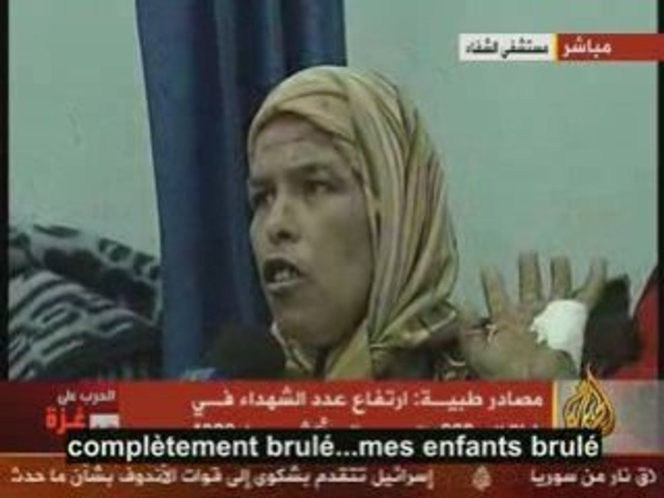 Une femme témoigne des horreurs de l’armé israélienne