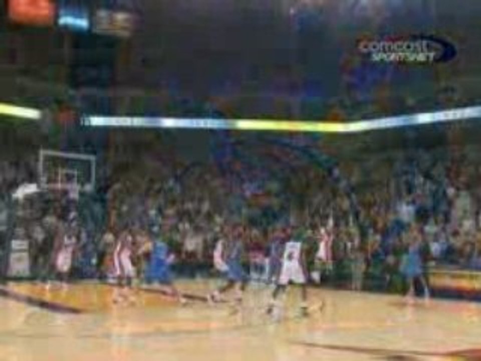 NBA Jeff Green hits a ridiculous buzzer beater.