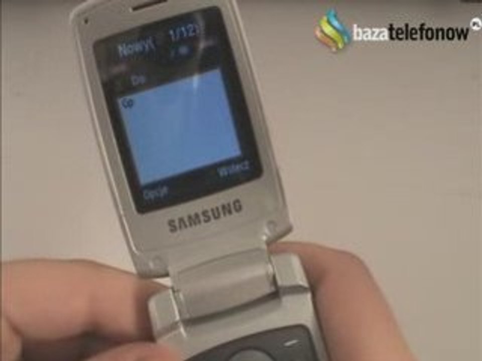 Prezentacja telefonu Samsung SGH-U300