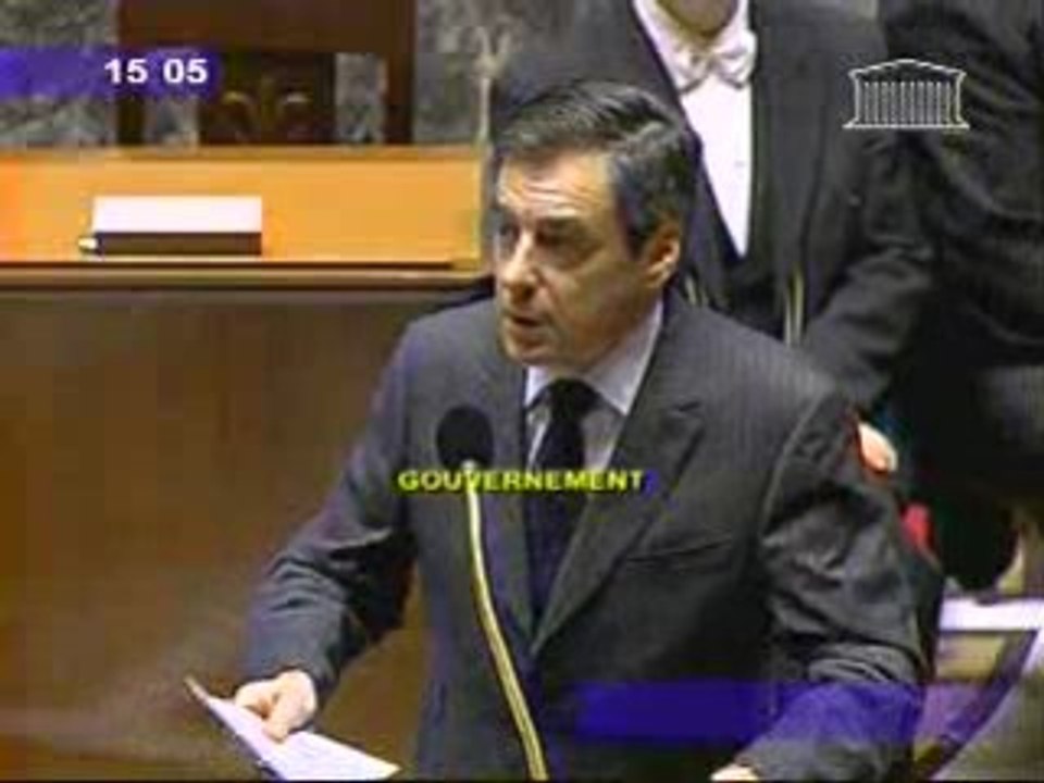 F.Fillon Réforme des institutions