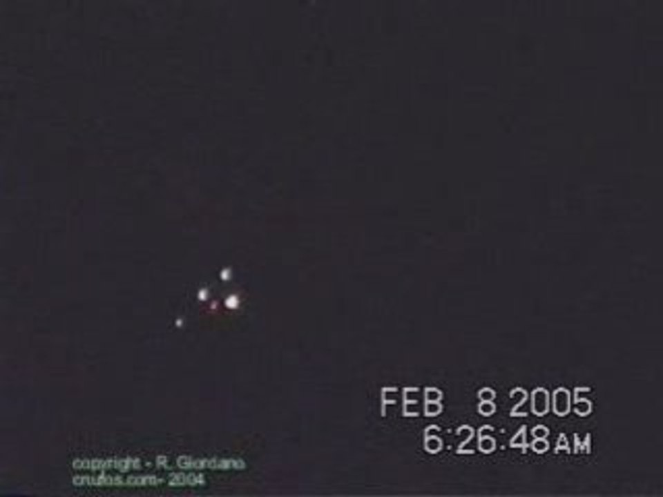 8.UFO Triangle Over Arizona Caught On Tape Video