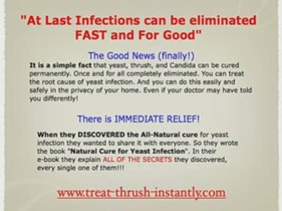 thrush treatment, cure thrush, treat thrush