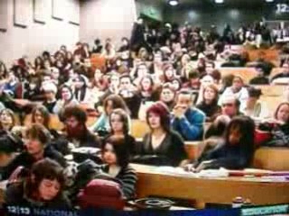 Grève des universités en France 2009-02-05