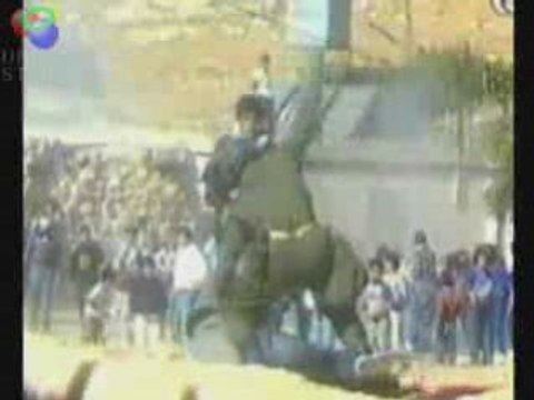 un Palestinien brave légitime contre un soldat sioniste