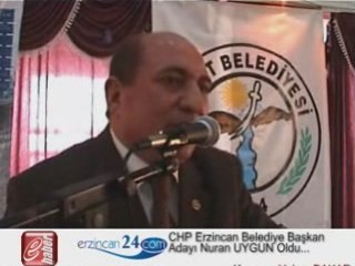 Erzincan chp aday nuran uygun