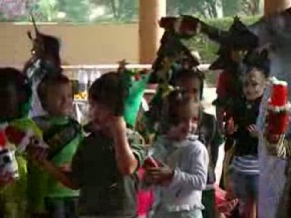 spectacle de noël à l'ecole