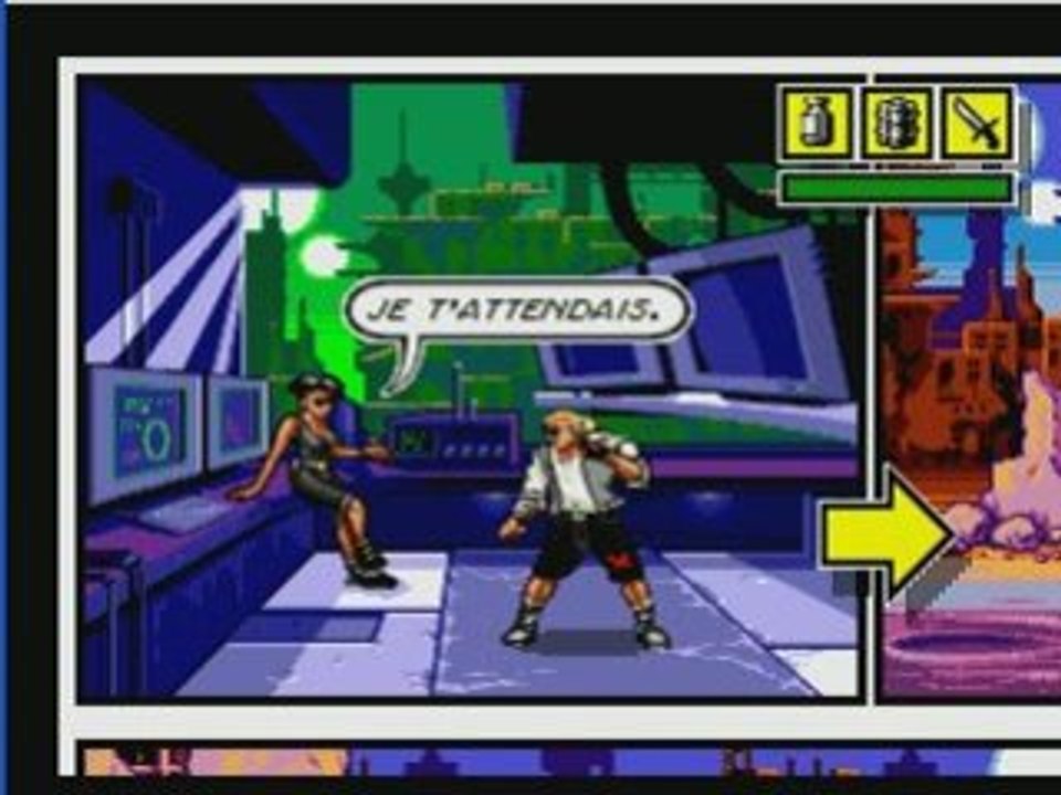 Premier~Niveau - Comix Zone 1/2.