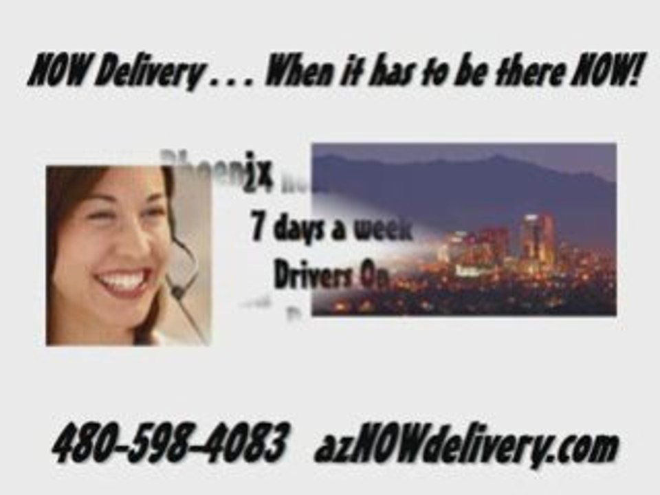 Phoenix Couriers Delivery Services AZ Rush Same Day Delivery