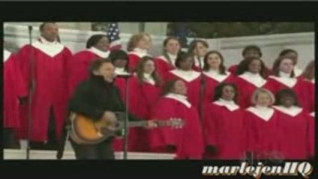 THE RISING 2009 BRUCE SPRINGSTEEN Inaugural Ceremony