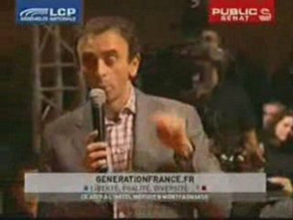 Zemmour à propos de la diversite