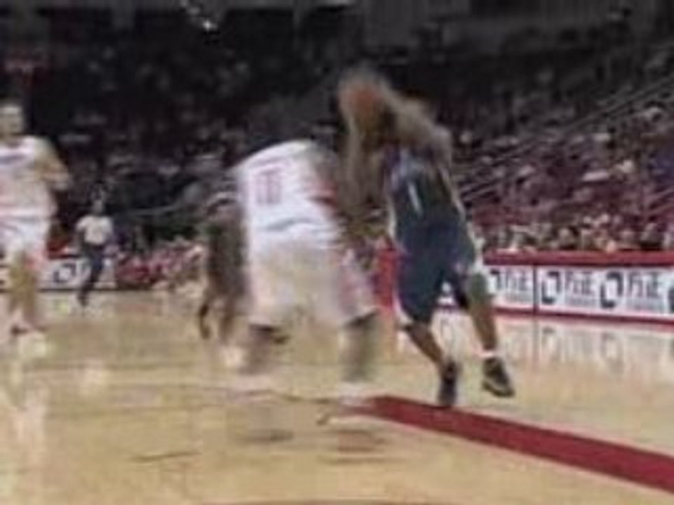 NBA Rudy Gay demonstrates his passion for music and dunking.