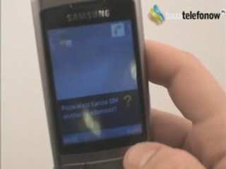 Prezentacja telefonu Samsung SGH-G810