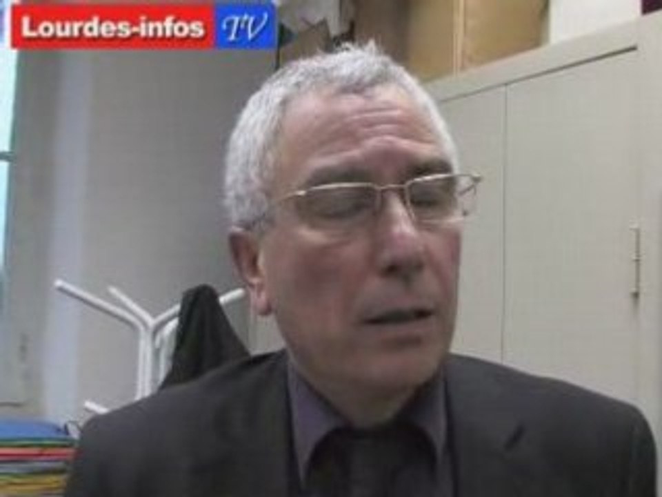 Risques d'éboulement de la falaise à Lourdes