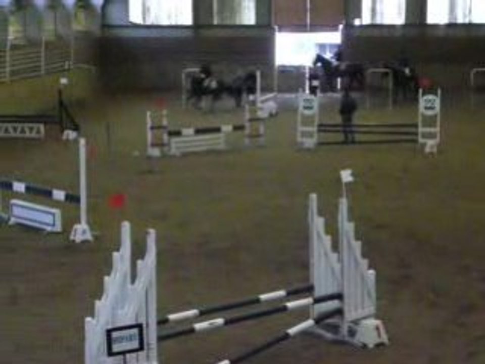 elsa et olympe la fraquette challenge etrier 18janvier2009