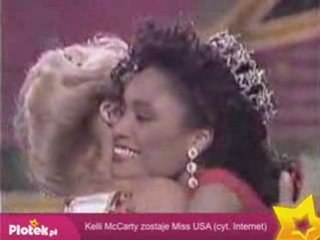 Kelli McCarty zostaje Miss USA - tak to wyglądało w roku 1991