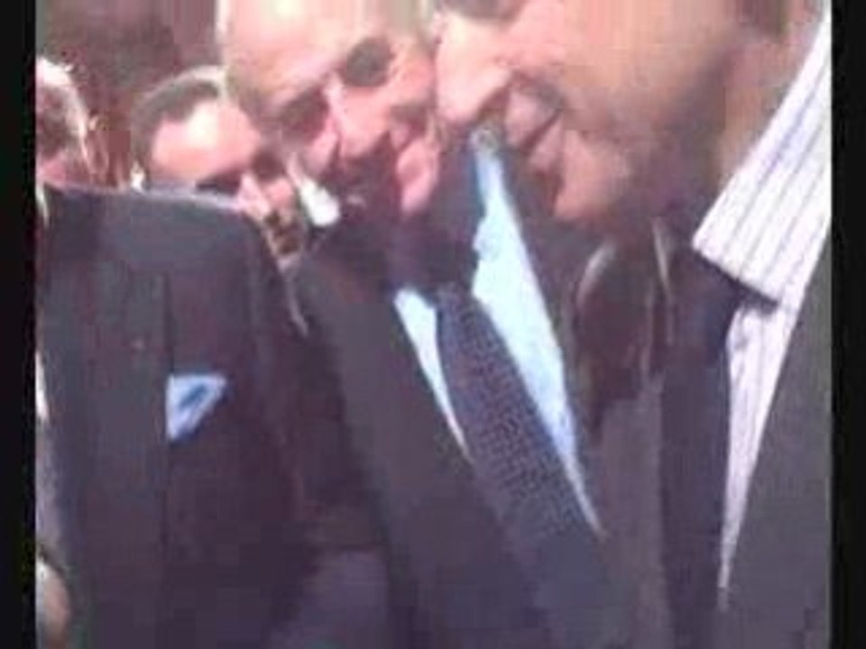 Alain Duhamel aux voeux de Nicolas Sarkozy à la presse