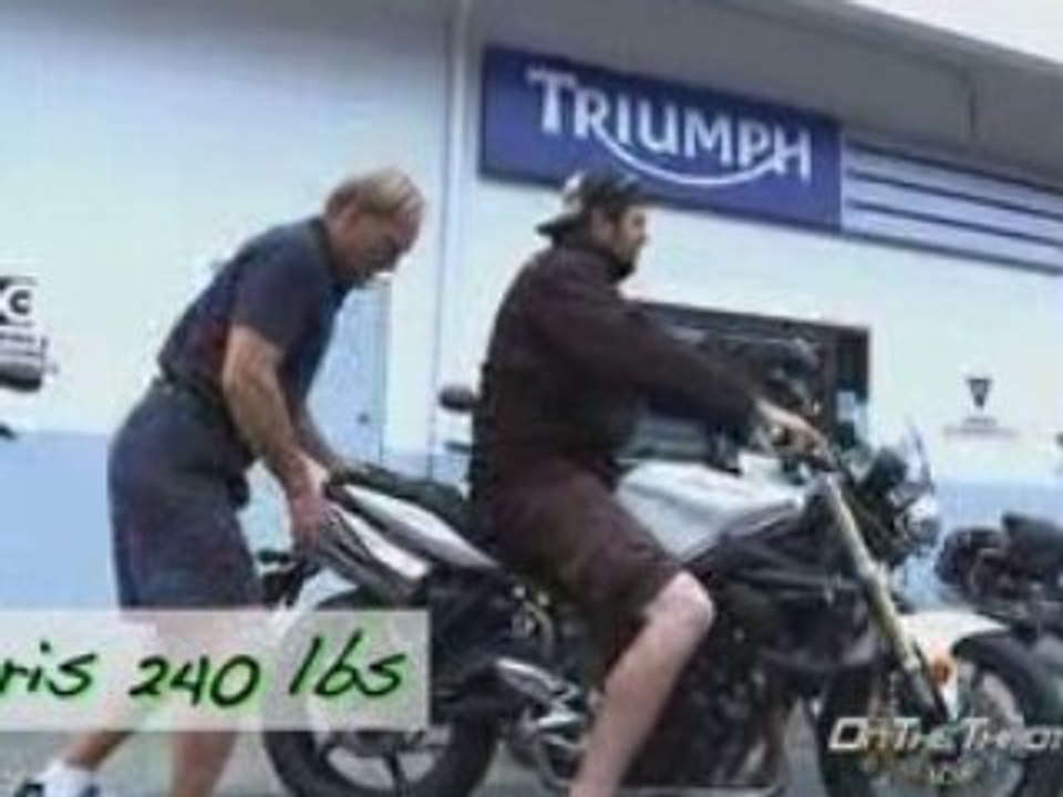 Triumph Street Triple 675 Stock Suspension Evaluation