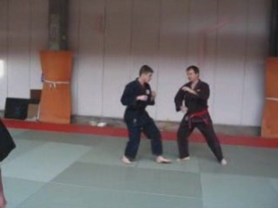 Goshinkaï - Travail d'esquive 6 premiers déplacements