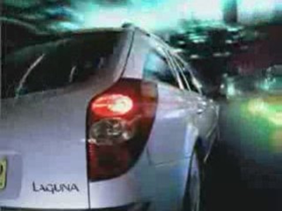 publicite renault laguna 2 tv annee 2001 carminat xenon