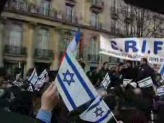 Chant de la Marseillaise à Paris par la communauté juive