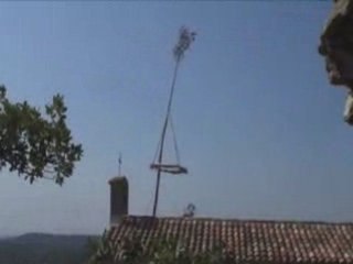 Préparatifs de la St Jean -  Varages 2006