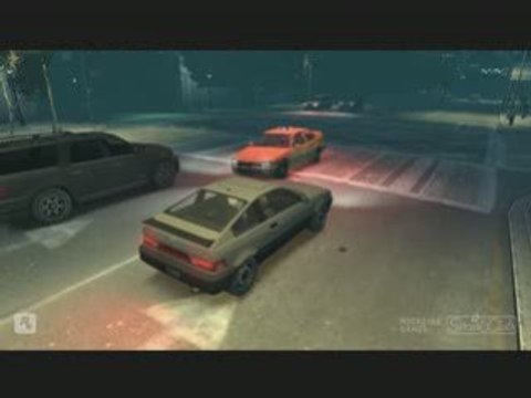 GTA4 360° feu rouge marche arriere