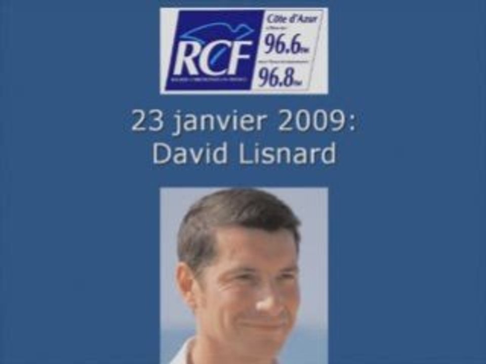 Forum RCF CA : David Lisnard (1/3)